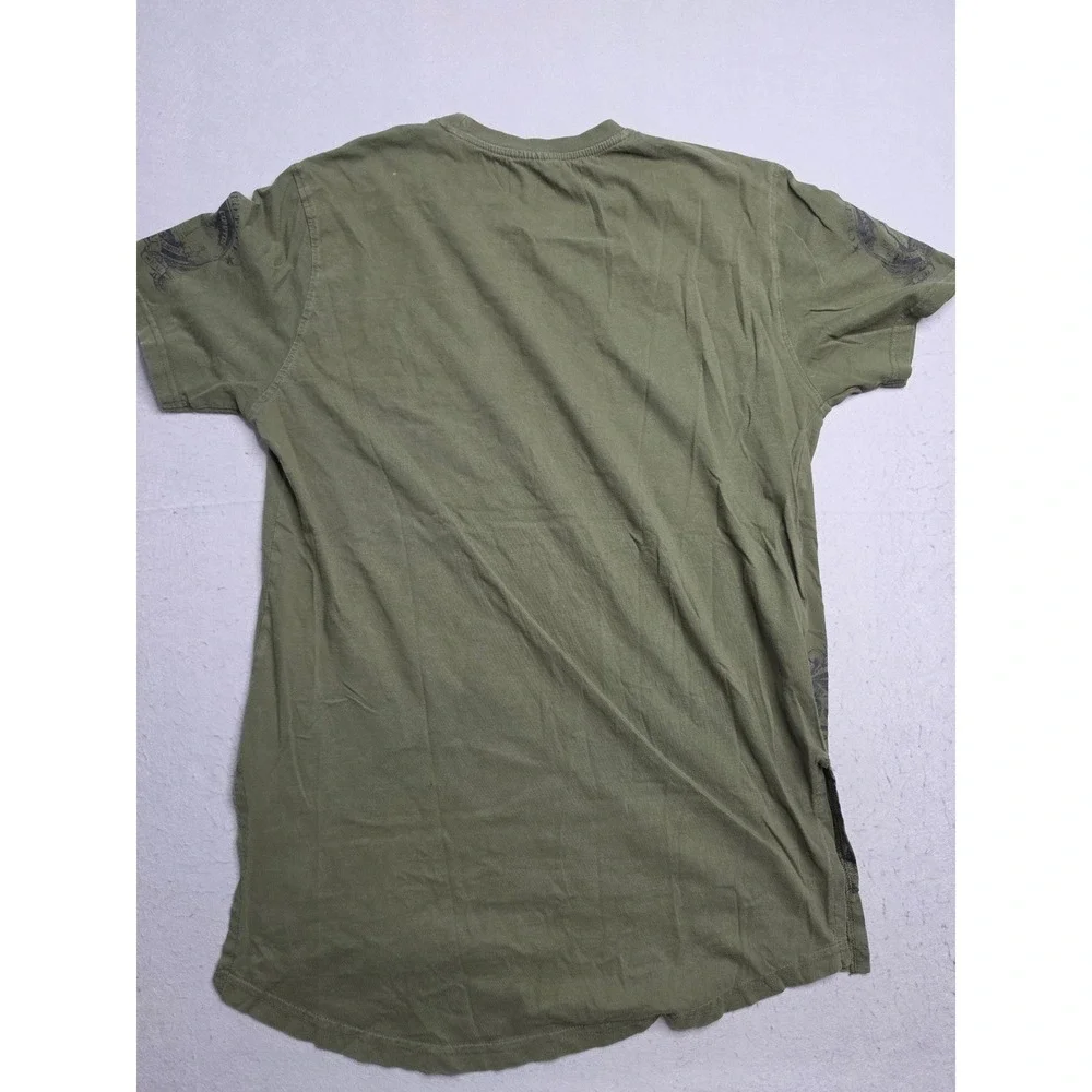 Switch Remarkable T-Shirt Mens XL Olive Green Graphic Certified True Dollar Bill - Picture 2 of 6
